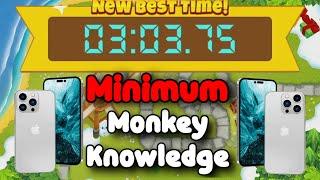 BTD6 Race Mobile Friendly Tutorial  Minimum Monkey Knowledge  A Magical New Year