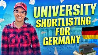 Masters in Germany: Ep-1: University listing || Telugu in Germany
