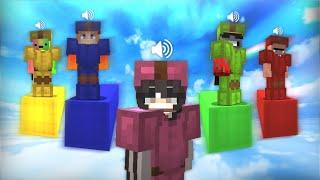 BEDWARS pero usamos CHAT de PROXIMIDAD con YOUTUBERS | Proximity Chat zCarmen