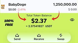 Claim Free 1.2 Million Baby Dogecoin Every Minute