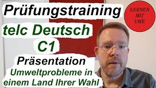 telc Deutsch C1 – Prüfung / 23 / Sprechen 07 – Beispiel für eine Präsentation und Zusammenfassung