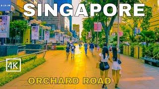 4K Singapore Video - Orchard Road, a shopping paradise of Singapore