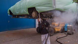 Dry Ice Cleaning my 1974 Cadillac Coupe deVille