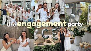 THE ENGAGEMENT PARTY | hosting prep & party vlog ️️