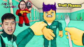 bqThanh và Ốc Troll Thanos Trong Squid Game Tìm Mọi Cách Không Cho Thắng