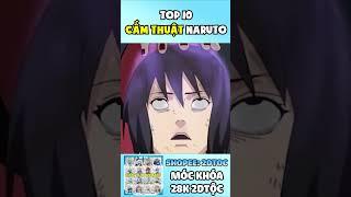 Top 10 Cấm Thuật Mạnh Nhất Trong Naruto #shorts