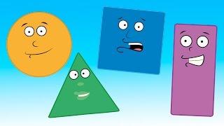 Learn shapes with Delmore the Donkey | shapes song for kids | Little Blue Globe Band