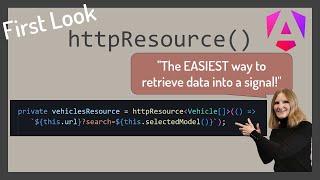 httpResource(): First Look