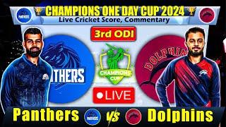 Dolphins vs Panthers 3rd ODI live Scores | Ptv Sports Live