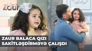 Həmin Zaur | Balaca İnci ağlaya-ağlaya studiyaya gəldi