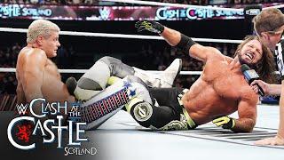 Cody Rhodes vs. AJ Styles – WWE Championship “I Quit” Match: Clash at the Castle 2024 highlights