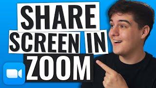 How to Share Screen in Zoom! (Quick and Easy Zoom Tutorial!)