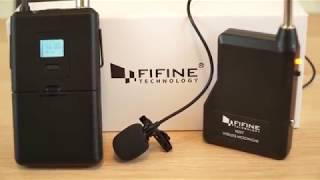 FiFine K037B Wireless Lavalier Mic