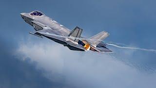 USAF F-35 Demo Team: Thrilling Zoom & Boom [4K]