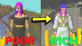 How To Make BEST MONEY Making Methods From 0 GP - OSRS Poor To Rich