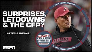 McElroy gives surprises, letdowns, October expectations & CFP predictions! | Always College Football