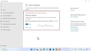 Can't Turn On Memory Integrity in Windows 11 Due to Incompatible Drivers (Fix)