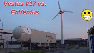 Vestas V17 vs. Vestas EnVentus wind turbines in Husum 17.09.2024