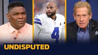 UNDISPUTED | "I feel like Dak Prescott will not be a Dallas Cowboy after this season" - Skip Bayless