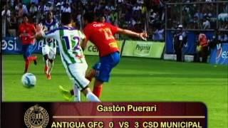 RESUMEN DE GOLES ANTIGUA VS MUNICIPAL