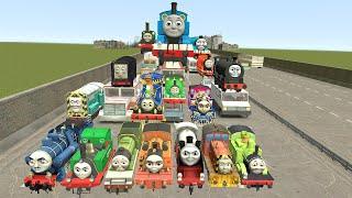 Destroy All New Cursed Thomas The Train Family in Garry's Mod