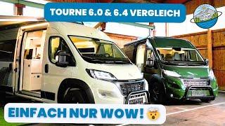 MEGA in Preis/Leistung Tourne 6.0 und Tourne 6.4 Bj 2023 - Wohnmobile im direkten Vergleich