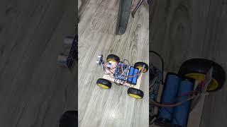 Obstacle Avoiding Car using Ultrasonic sensor | Path Finder Robot