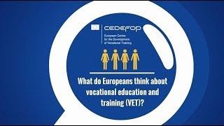 Cedefop's opinion survey on vocational education and training (VET) in Europe