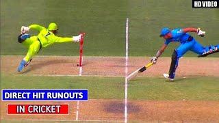 Right On Target  : 9 Mind-blowing Direct Hit Runouts Part 1  Best Runouts in Cricket || CrickCut