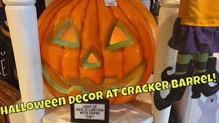 Halloween Decor Hunting at Cracker Barrel 2022!