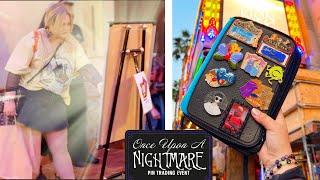 Attending Disney's Most Expensive & BEST Pin Event | Once Upon a Nightmare DSSH