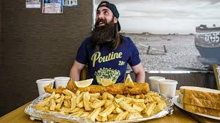 THE ANKER'S UNBEATEN FISH SUPPER CHALLENGE | BeardMeatsFood