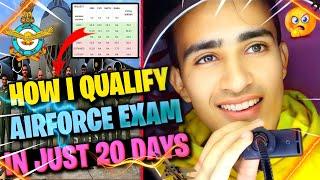 Sirf 20 दिन की Tyari से कैसे Mane Airforce Exam Crack की  - Iaf (BEST STRATEGY )