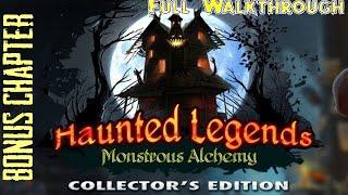 Lets Play - Haunted Legends 12 - Monstrous Alchemy - Bonus Chapter Full Walkthrough