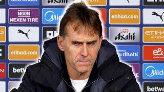 'We played MUCH BETTER THAN THE SCORE SUGGESTS!' | Julen Lopetegui | Man City 4-1 West Ham