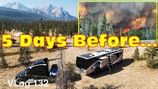 We're Taking a Chance. WILDFIRES. Maybe an RV Mistake! HDT RV Life Fulltime Lifestyle. Travel