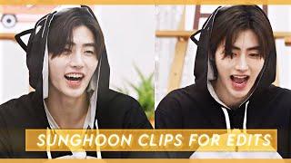 Sunghoon cute/soft clips for edits