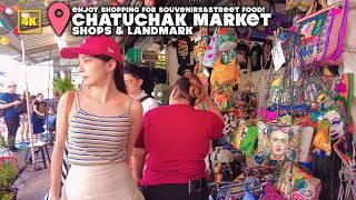 Chatuchak Weekend Market in Bangkok / Enjoy shopping for souvenirs&Street food!(JULY 2024)