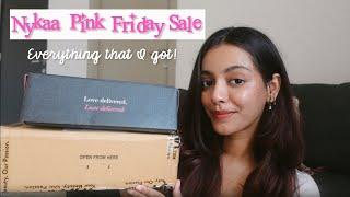 Nykaa pink friday sale haul 2024 | Everything I got 