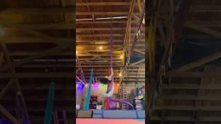 Aerial Silks Climb Trick #aerial #aerialist #silks #climb #trick #fabric