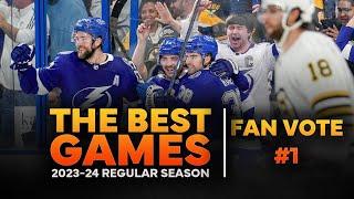 Stammer Time Forces Overtime ️ Best Regular Season Games 2023-24 | Fan Vote #1