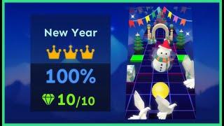 「Rolling Sky」New Year「Level 62」| 