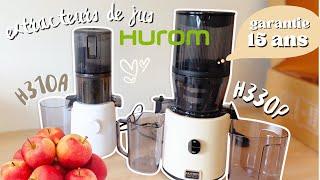 unboxing, test et avis extracteur de jus Hurom H330P/H310A