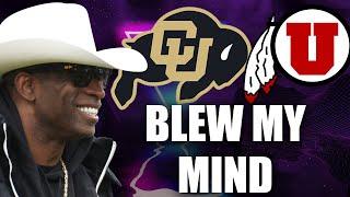 Colorado DOUBTER ADMITS Something About Deion Sanders' team before Utah Game