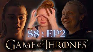 Game of thrones 8x2 FIRST TIME REACTION! *SO EMOTIONAL!!*