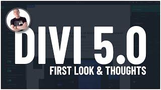 Sneak Peek at Divi 5 Pre-Alpha Interface