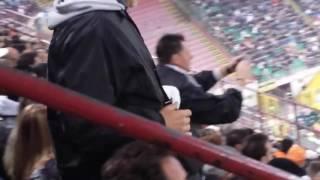 INTER ROMA, Totti esce: applausi a San Siro 05.10.13