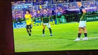 Penal de Orense y gol de Parrales