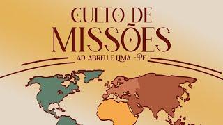 Culto de Missões - Templo Central - Ieadalpe - Ao Vivo - 08/09/2024