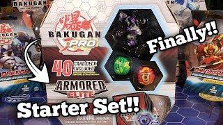 Bakugan Pro Armored Elite Darkus Dragonoid Ultra Starter Set Unboxing/Review!!!